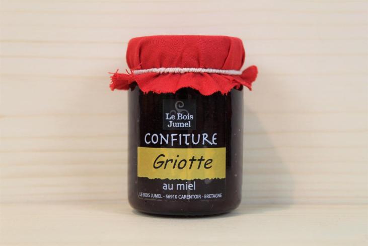 CONFITURE GRIOTTE AU MIEL - 120g